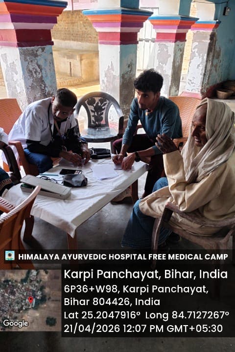 Medical Health Camp by HAMCH at Karpi