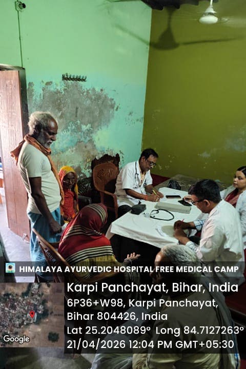 Medical Health Camp by HAMCH at Karpi