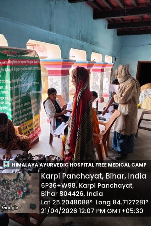 Medical Health Camp by HAMCH at Karpi